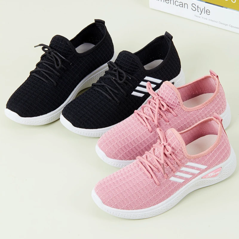 Women Running Shoes Breathable Casual Shoes Outdoor Lightweight Sports Comfortable Fashion Walking Sports Shoes  Mainland China