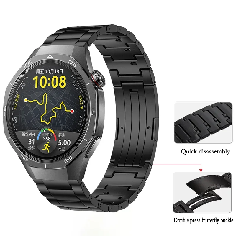 Luxurious Titanium Quick Release Watch Strap - 20mm/22mm