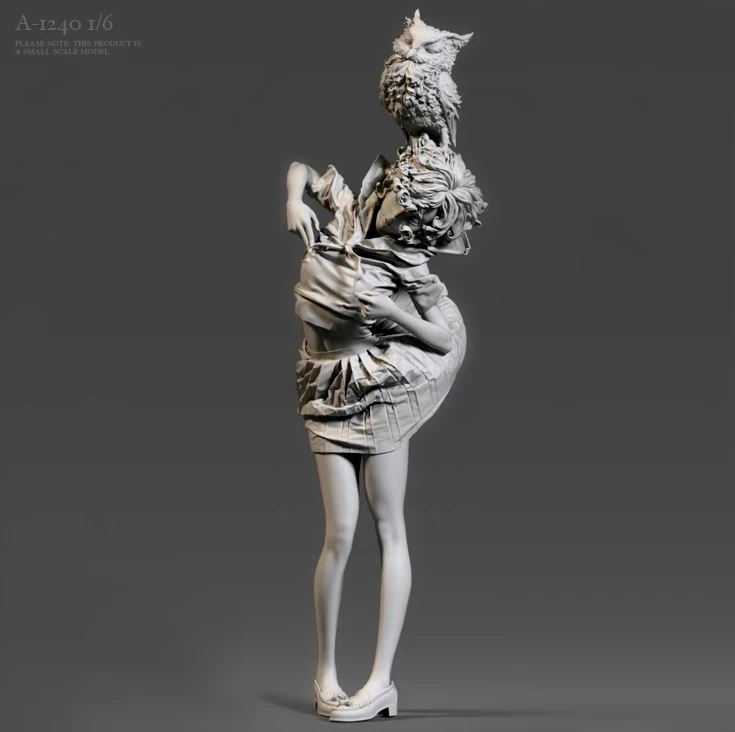 1/6 Resin model kits figure beauty colorless and self assembled A 1240