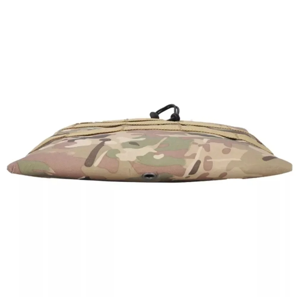 Tactical Roll-up MOLLE Dump Pouch Magazine Recovery Bag Outdoor Drawstring Mag Recycling Storage Pack for Airsoft Hunting Gear