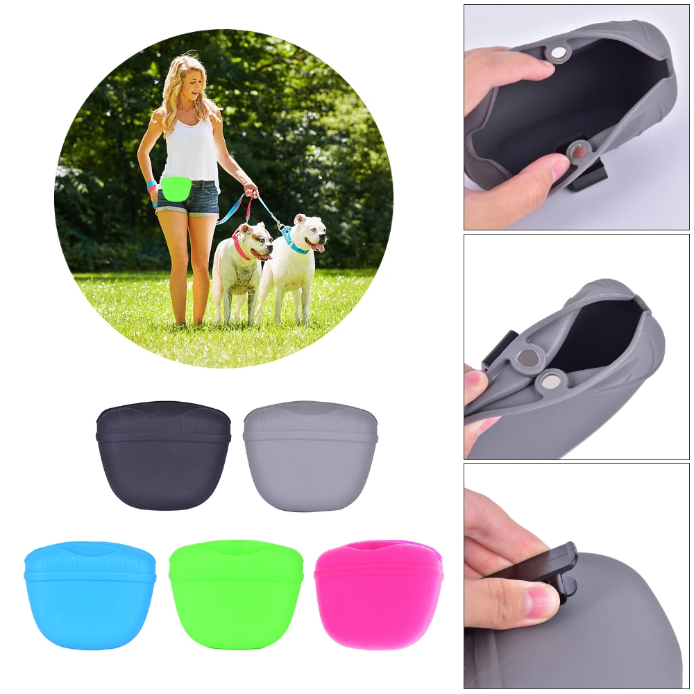 Portable Pet Dog Training Waist Bag Treat Snack Dogs Obedience Agility