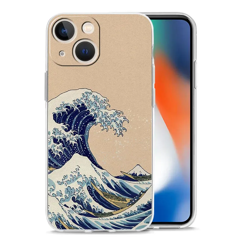 Fashionable Great Blue Wave Phone Case