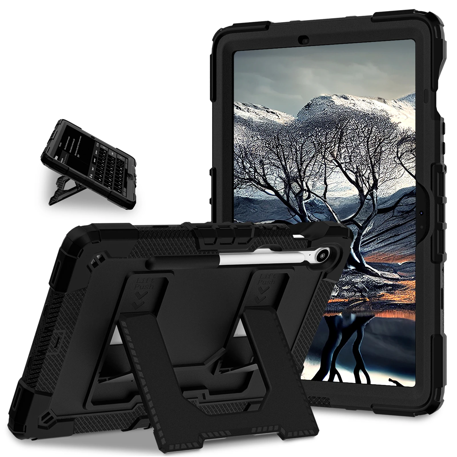Heavy Duty Shockproof Stand Case