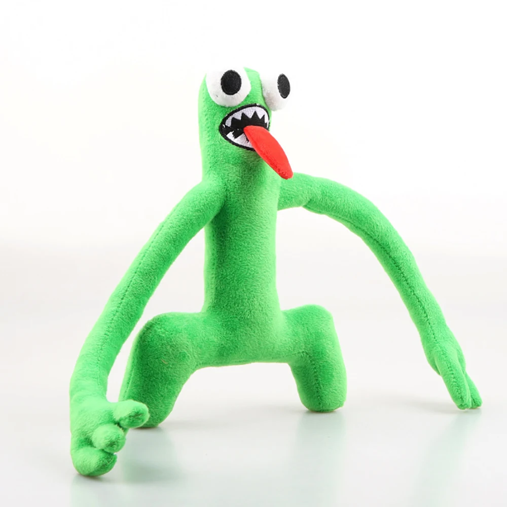 30cm Rainbow Friends Plush Soft Stuffed Animal Toys Green Monster For Kids  Gift