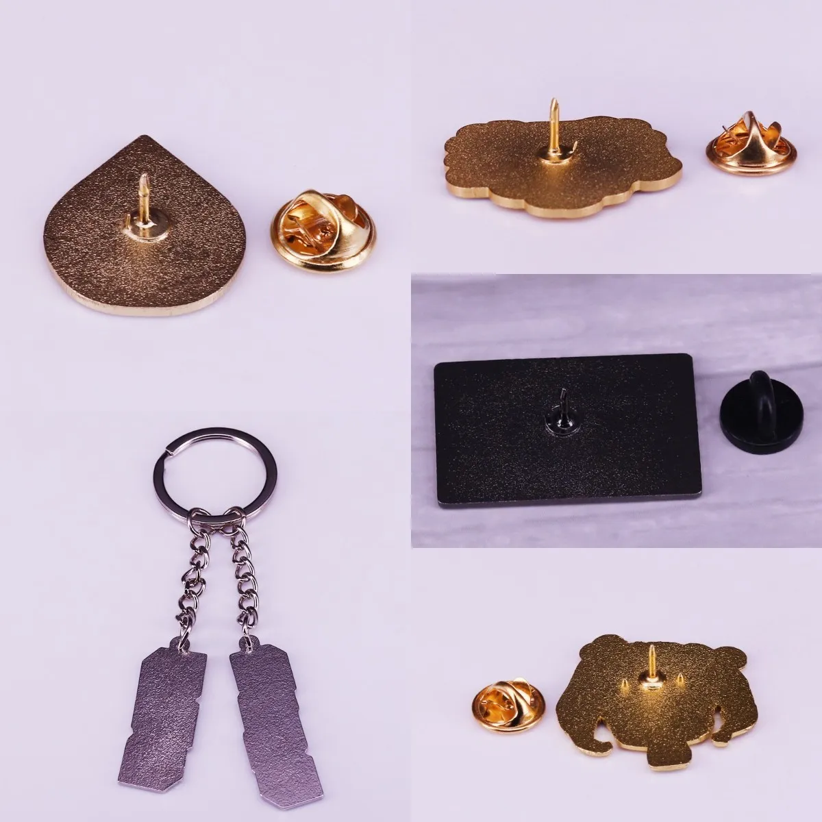 メラニーマルティネスエナメルピンカスタムキーホルダーテープ「CRY