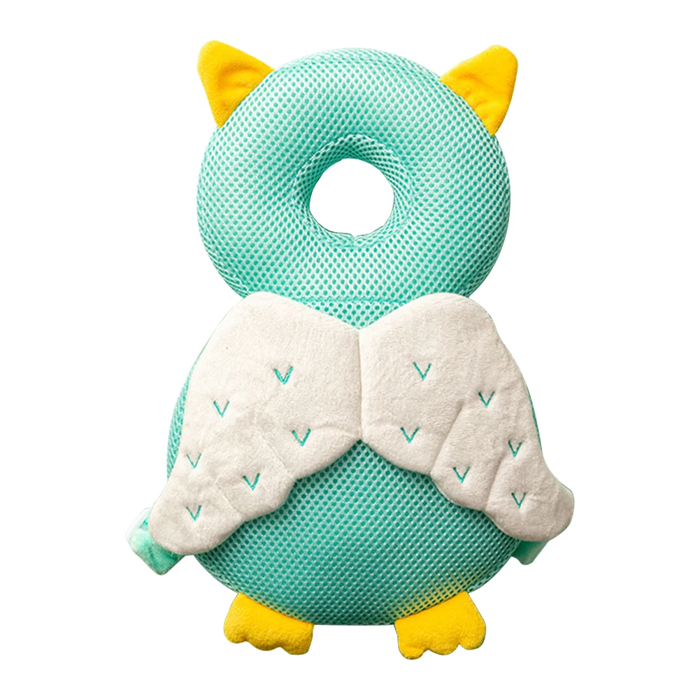 Stuffing Animal Shape Baby Back Protection Pillow Backpack Toddlers Head Protection Pillow Anti-fall for Baby Walking & Crawling 5