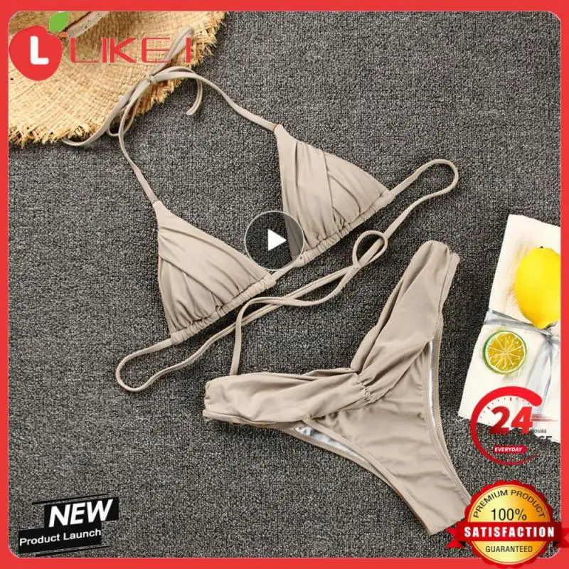 

1PCS Newest Sexy Swimwear Women Briefs Bikini Bottom Brazilian Thong Swimsuit Classic Cut Bottoms Biquini Swim Short Ladies