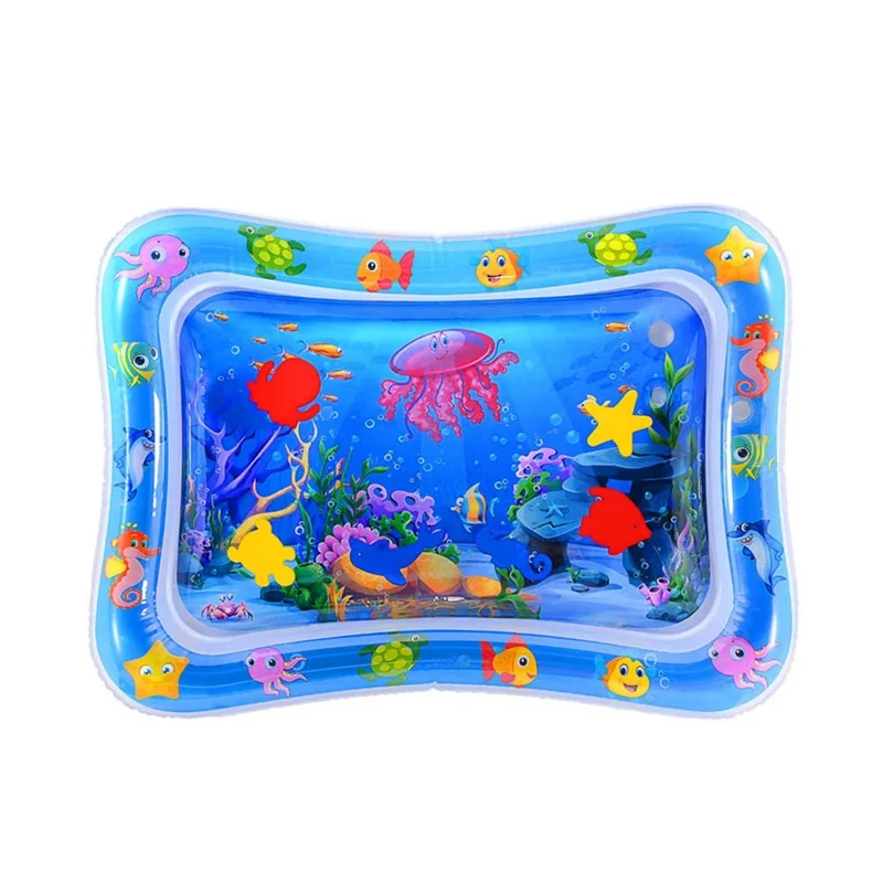 Water Tummy Time Mat for Infants 3-12 Months Old Measures 26 inches x 19.6 inches Water Mat for Babies Play