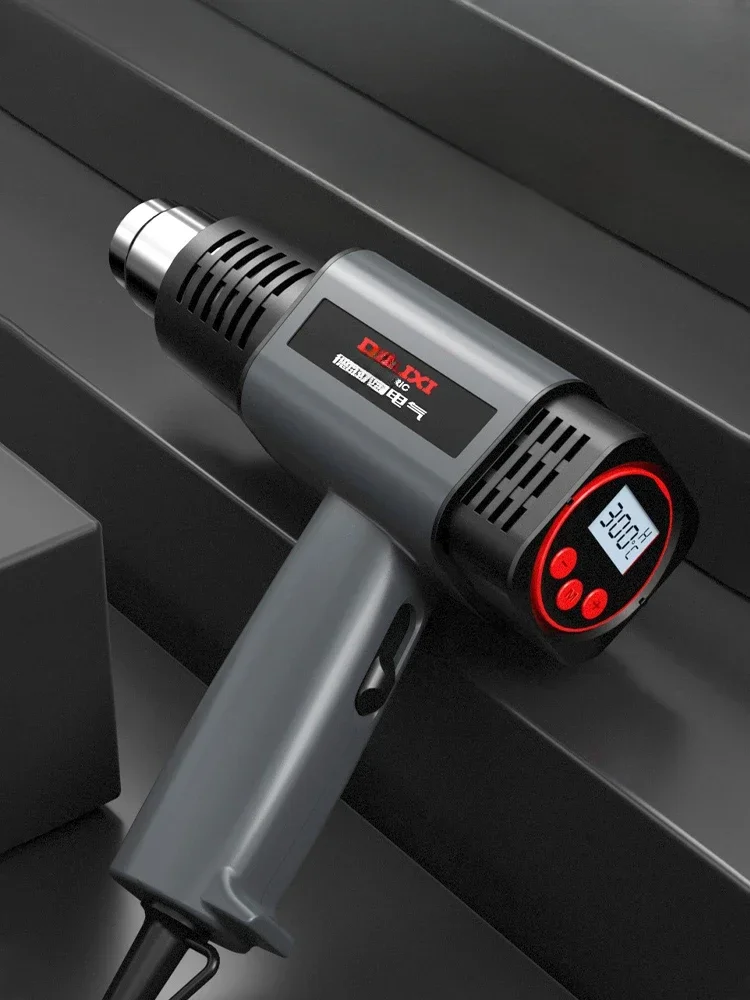 

Электрический фен с термоусадочной пленкой, портативный фен высокой мощности с дисплеем и функцией поддержания температуры