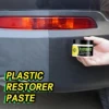 Car Plastic Restorer Paste Back To Black Gloss Car Cleaning Products Plastic Restore Auto Polish Repair Coating Renovator RG324 1