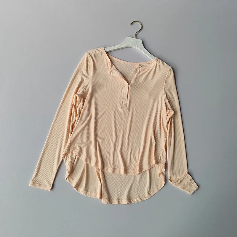 Loose Fitting Sportswear Women's Breathable Yoga Lightweight Long Sleeved Running Fitness Outdoor Quick Drying Thin Yoga Top