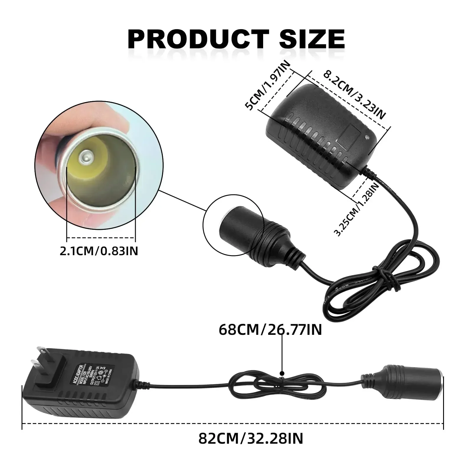 ڵ     , AC 110V/220V DC 12 V 2A, 220V-12 V Ʈ  ,  ǰ, ̱, EU, UK, AU
