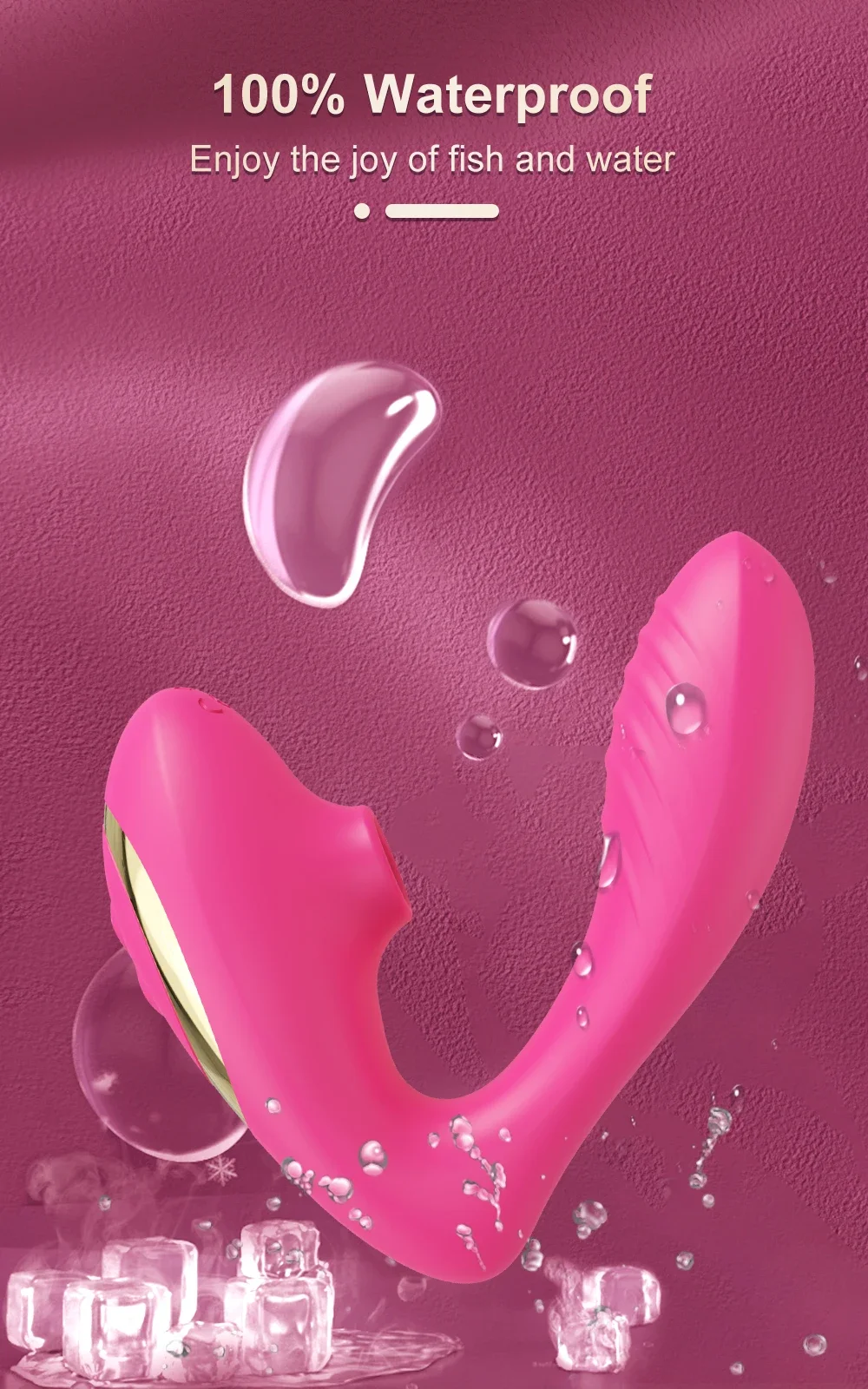 Vibrating Anal Plug And Vagina Massager 2 In 1 For Couples_voghion.com