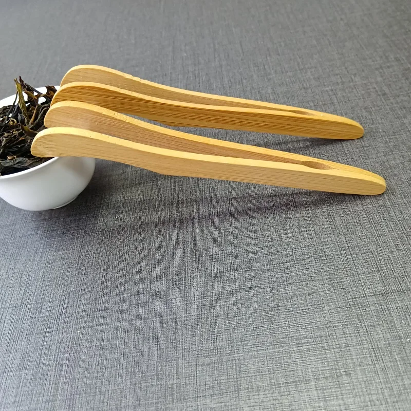 1Pcs Wooden Tea Tweezer Tea Clip Tongs Bamboo Clips Cup Clips Kitchen Accessories Teaware Stuff