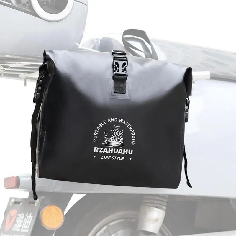 Motorcycle Front Bag Waterproof Side Bag Motorcycle Saddle Storage Pouch Motorbike Luggage Rear Seat auto Accessories