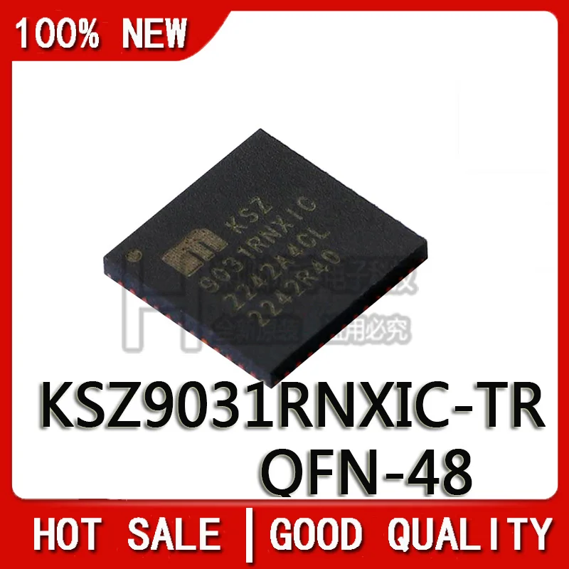 

5PCS/LOT New Original KSZ9031RNXIC-TR KSZ9031RNX KSZ9031 QFN-48 MDI Chipset