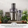 Juice Fountain Juicer Brushed Stainless Steel 70 Fl Oz Fruit Juice Extractor and Vegetables Blender Machine Orange Kitchen Home 6