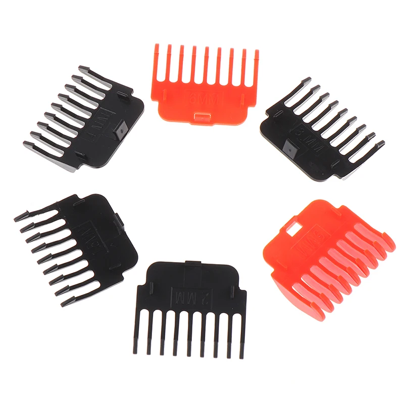 For T9 Hair Clipper Guards Guide Combs Trimmer Cutting Guides Styling Tools Attachment Compatible 1.5mm 2mm 3mm 4mm 6mm 9mm hair clipper guide comb hair cutting comb hair styling tool
