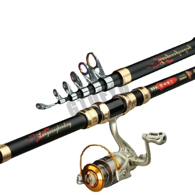 Best Telescopic Portable Rotary fishing 2.7M,3.6M,3.9M,4.5M