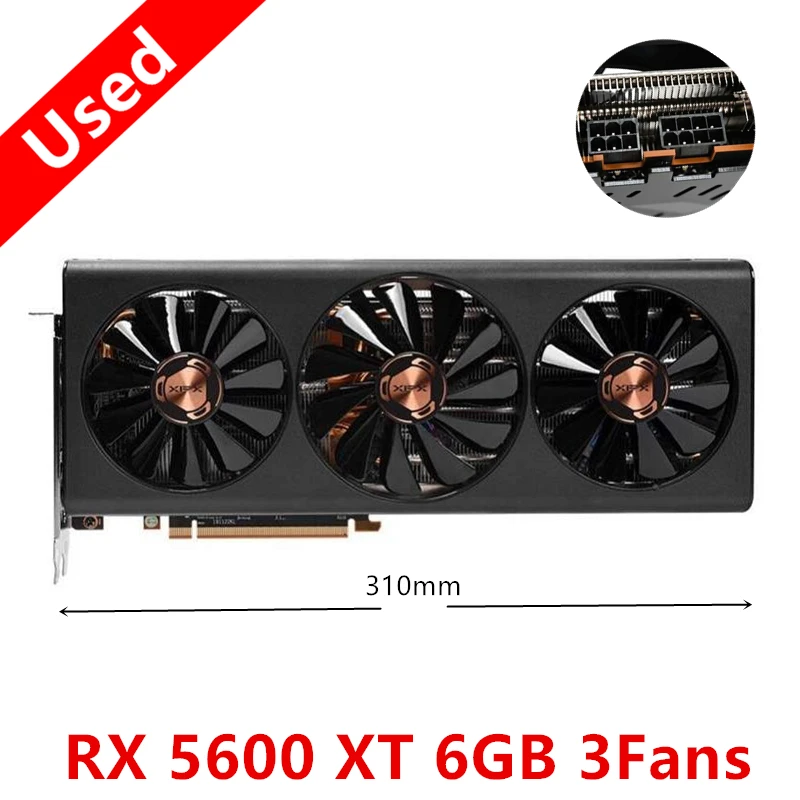 Xfx Radeon Rx 5600 Xt Crossfire Xfx 5600 Xt Thicc Iii XFX Radeon