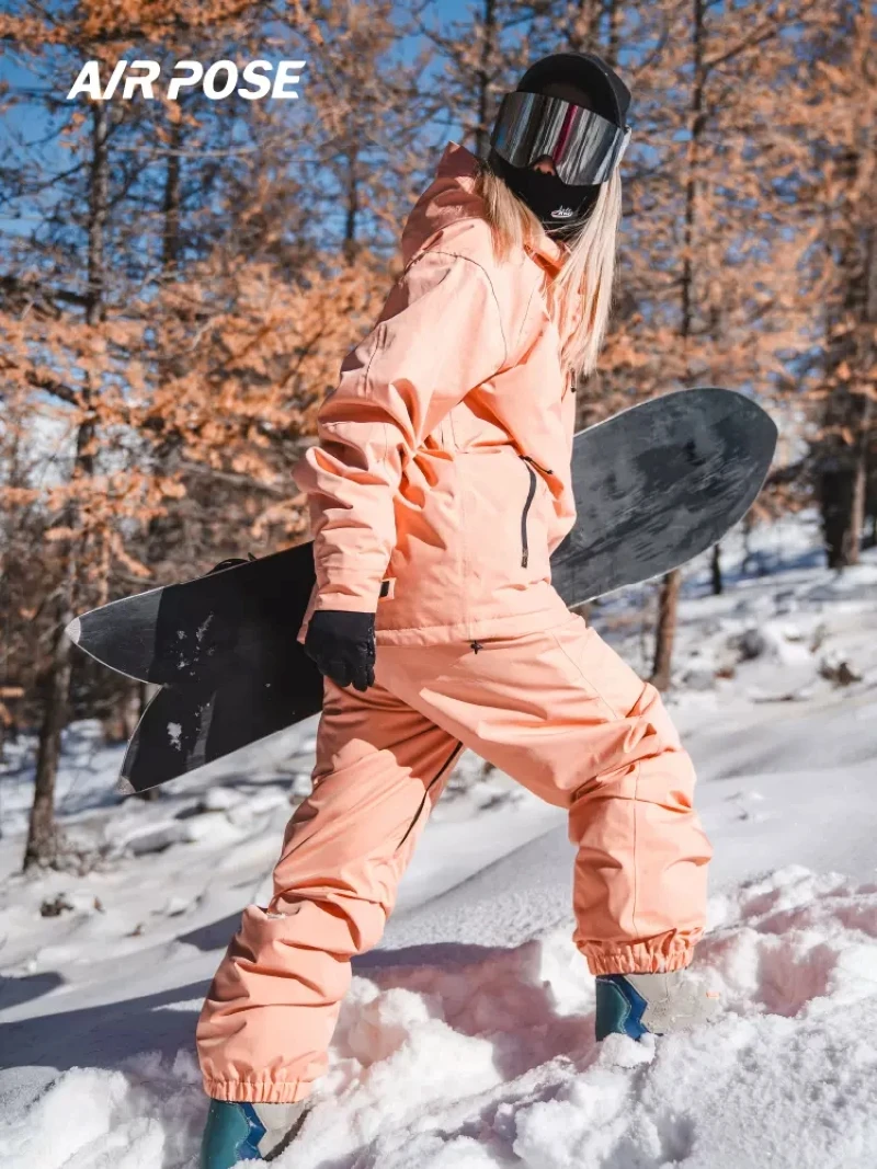 Women Snowboarding Suit Waterproof Windproof Ski Jacket Pants Set Two Piece Snowsuits Ski Suit for Winter Sports　並行輸入品 Women\u0027s Gore-Tex Waterproof Ski \u0026 Snowboard Suit Outdoor Snow Wear