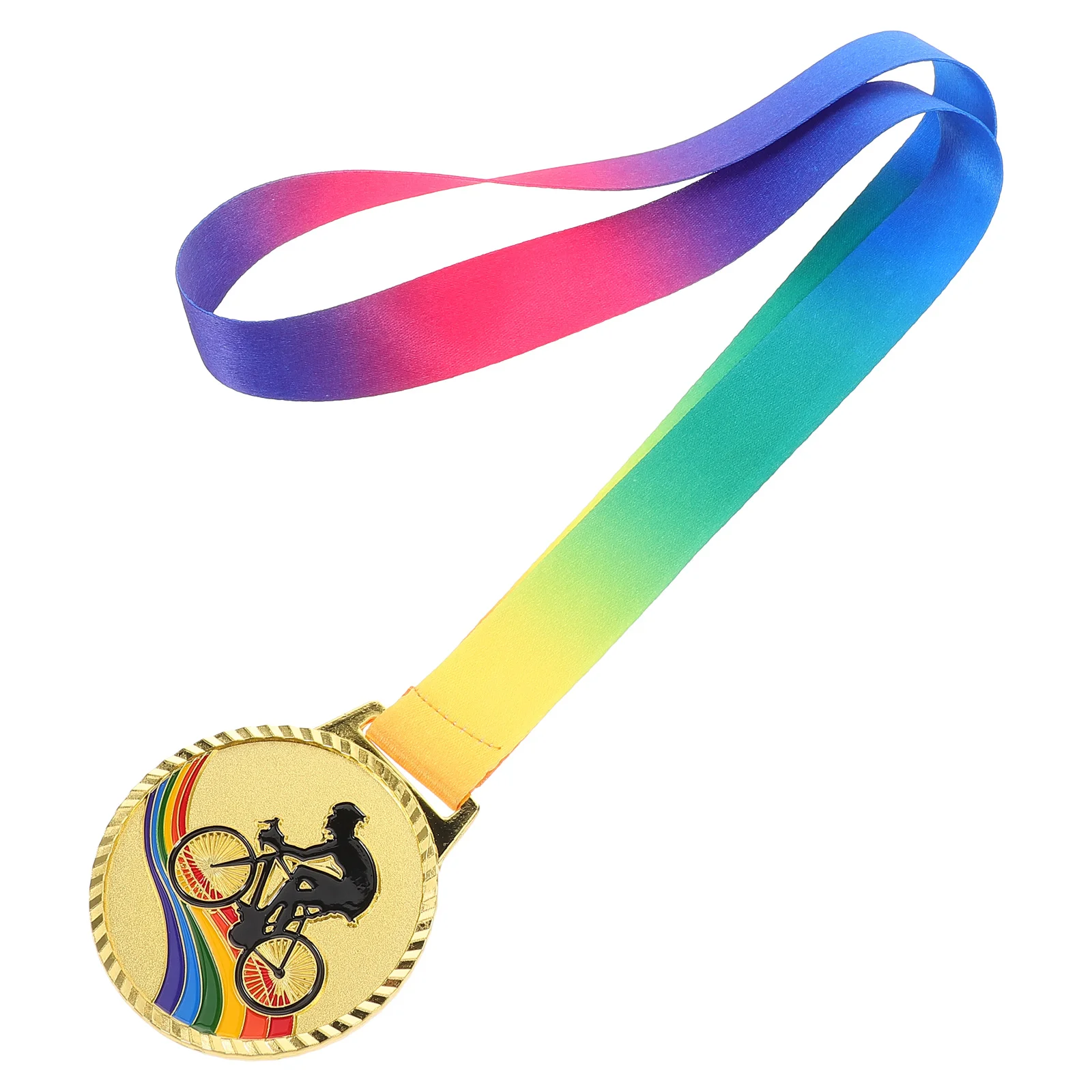 1Pc Zinc Alloy Taekwondo Medal Gold Medal Award Cycling Recognition Sports Competition Medals Biking Trophy Medals Team