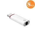 8pcs 3.5mm Type-C