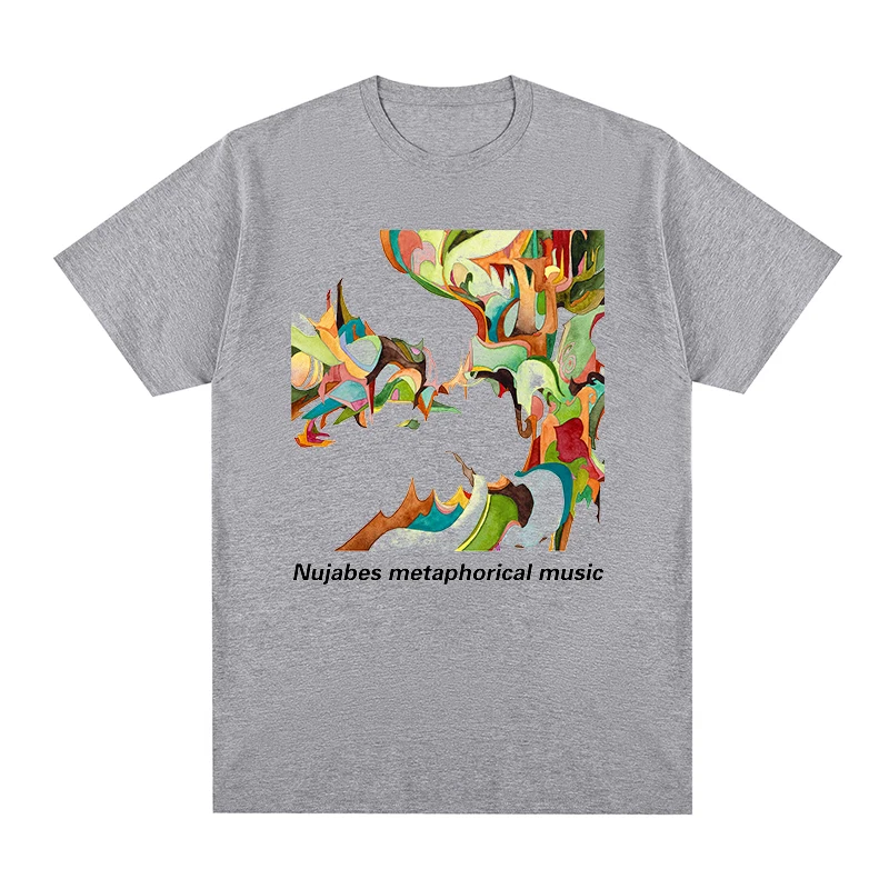 Nujabes tシャツmetaphorical音楽綿男性tシャツ新ティーtシャツ