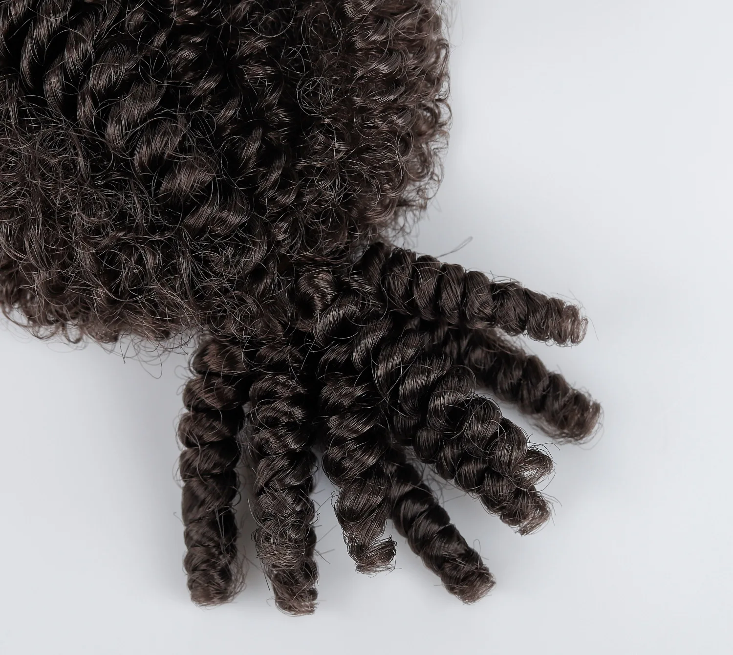 Springy Afro Twist Hair 14inch Marley Twist Braiding Hair Pre Separated Wrapping Hair for Soft Locs Kinky Synthetic Hair 5
