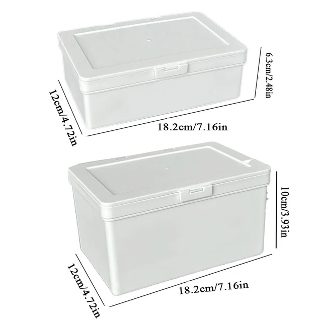 Scatola Portaoggetti In Plastica Con Coperchio 12,5L - Opaca Impilabile Per Casa E Ufficio 31,5x21,5x24cm