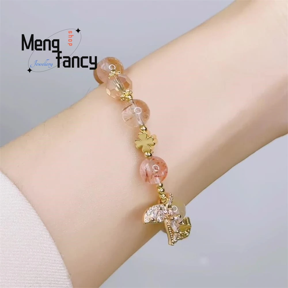 Рисунок 4 - Браслет рыбий хвост с кристаллами натурального цвета