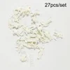 27PCS Model Railway Train People Figures HO OO Gauge 20mm For Diorama Railway Train Scene Layout Kit 2