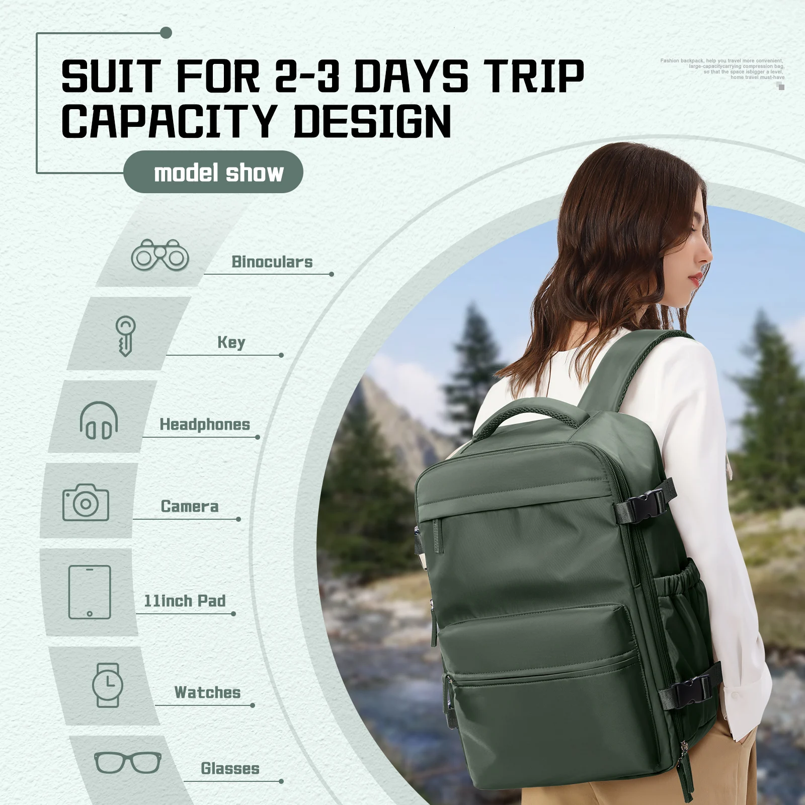 Ryanair 40x20x25 Travel Backpack Men 15.6inch Laptop Vacuum Compression Backpack, Vacuum Clothing Storage Bag Cabin Bag 40x30x20