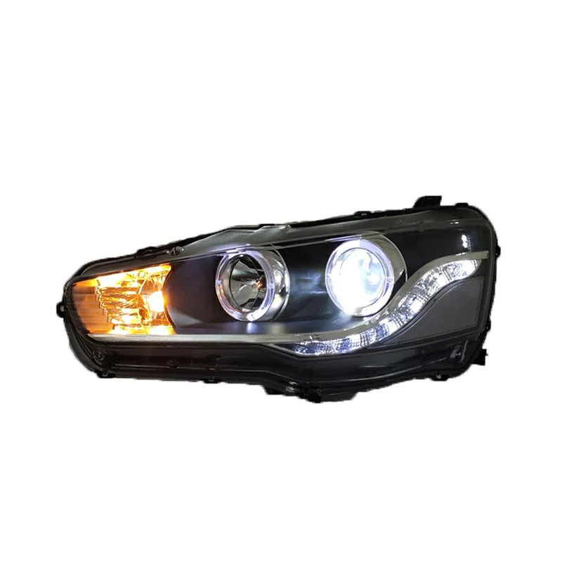 For Mitsubishi Lancer headlight modification assembly 09-16 LED