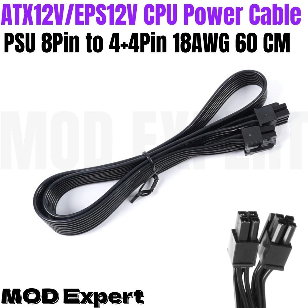 Modular Power Cable for Corsair AX1600i Type 4 PSU, GPU PCI-E 8Pin