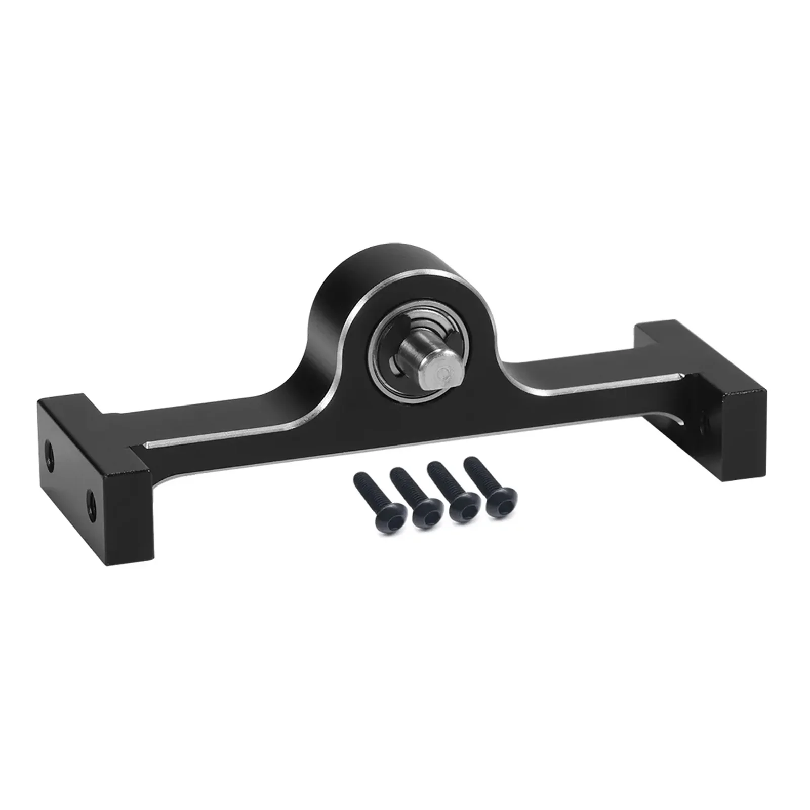 

Aluminum Alloy 1/10 Transfer Case 70mm Width 5mm D-Shaped Shaft for RC Crawler Cheater Rigs MOA 1.9 Shafty LCG Chassis Build