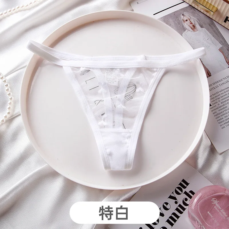 thumbnail image 1 of Bragas de encaje para mujer, ropa interior Sexy, Tanga, bragas, 1 of 5