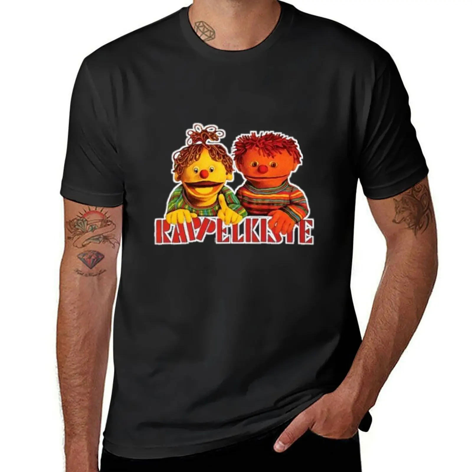 ratz und rube - rappelkiste T-Shirt shirts graphic tees Aesthetic clothing quick-drying plain white t shirts men
