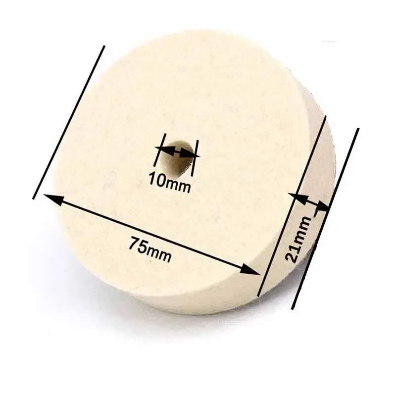 SMERIGLIATRICE TAMPONE RUOTA Lucidante Tipo T Cuscinetto Bianco - Foto 7