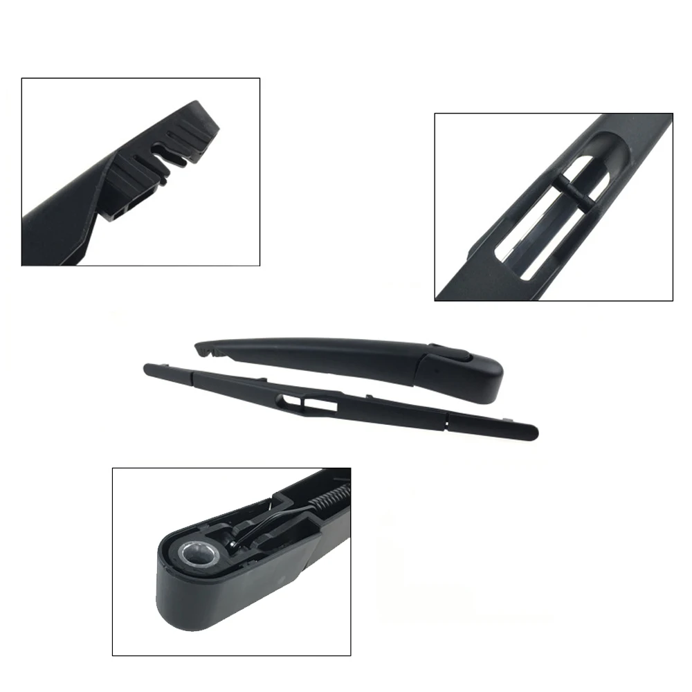 12 inch Car Rear Windshield Wiper Blade and Arm Set 93178858 For Opel for Astra H Hatch 2004 2005 2006 2007 2008 2009 6