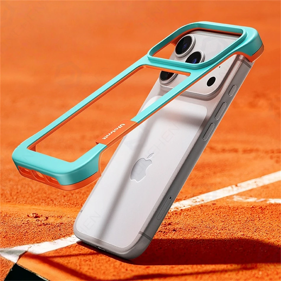 Candy Color Shockproof Silicone Bumper Case with TPU Frame