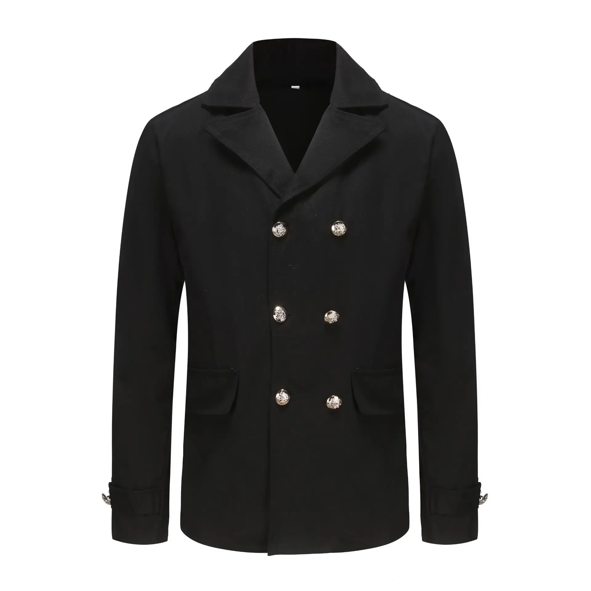 

Новинка Осень-зима 2023, мужской повседневный модный кардиган, однотонное пальто, Мужская ветровка