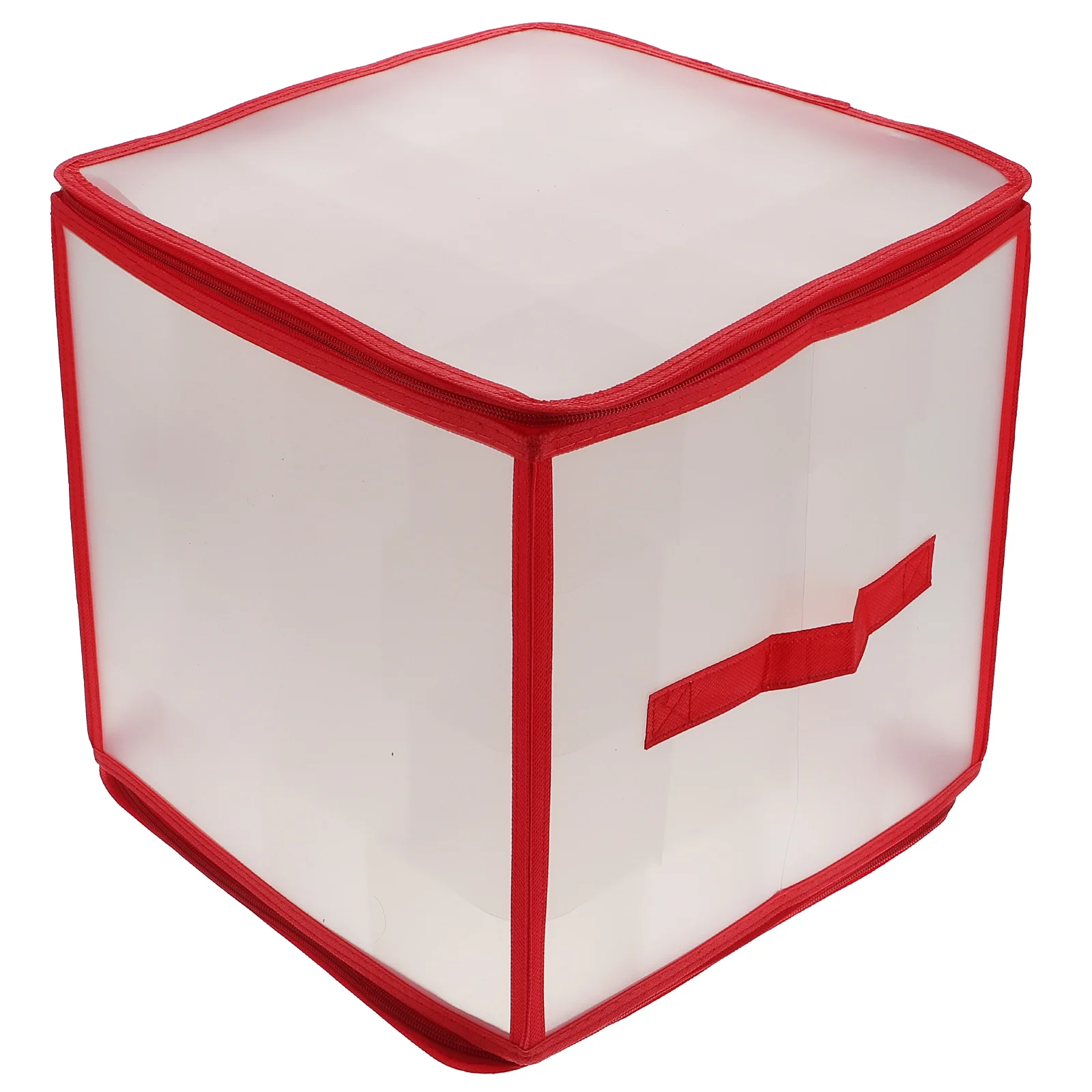 

Storage Box Unique Xmas Balls Holder Organizer Rack Container Christmas Gift Case White Ornament