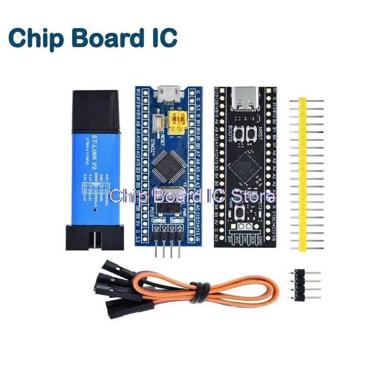 Muslimmuslimb Arm Stm32 Scheda Di Sviluppo Del Sistema Minimo Stm32F401 Stm32F411 + St-Link V2 Download Programmatore