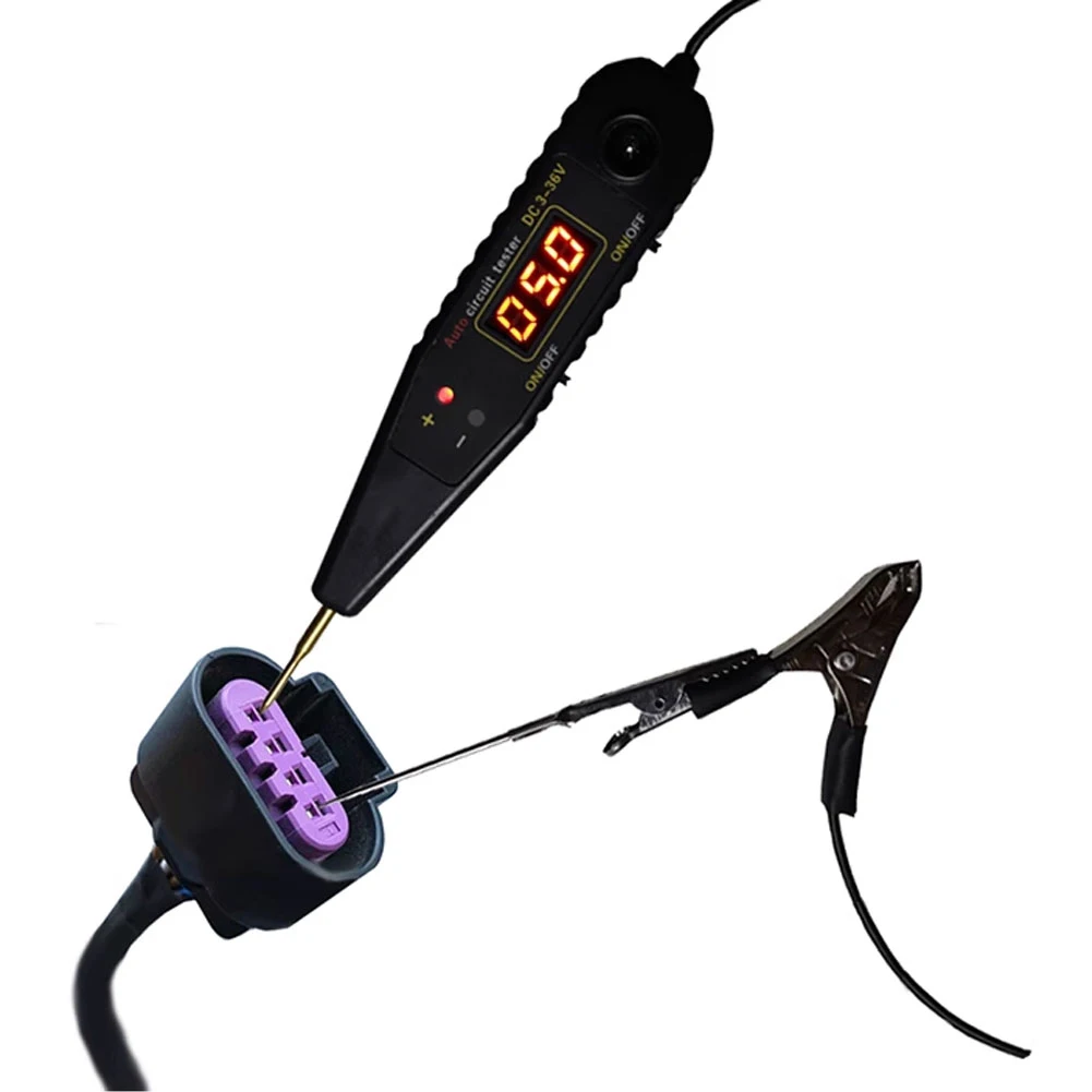  ޽  ȣ LED  ׽Ʈ  κ, DC 0-36V ڵ ȸ ׽, ڵ  а LED  
