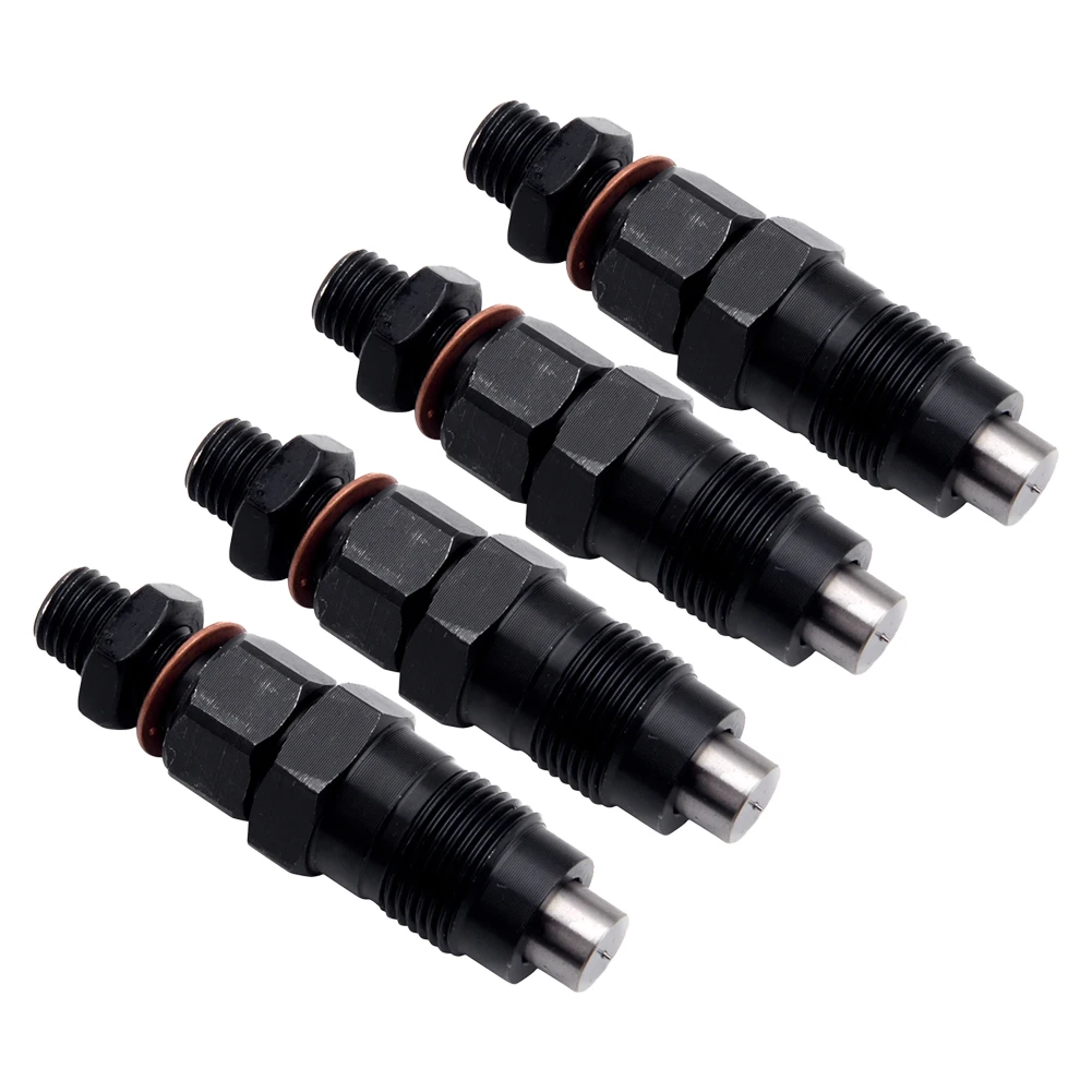 

4 шт., черный топливный инжектор 11951553001 YM11951553001, подходит для Yanmar 2YM15 2D70E 3TNV70 3TNM72 3TNV88 3YM30