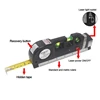Laser Level Multipurpose Line Laser Leveler Tool Cross Line Lasers With 8FT 2.5M Standard Measure Tape and Metric Rulers 6