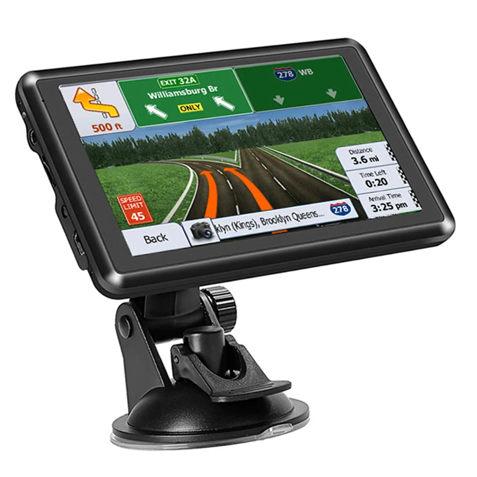 

5" TFT Touch Screen High Resolution Maps Car