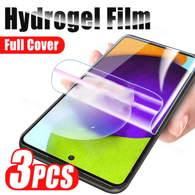 

3Pcs Hydrogel Film For Samsung A52 A32 A72 A12 A22 A52S 5G Screen Protector on Galaxy A51 A71 A21S A31 A50 A70 A13 A23 A53 Film