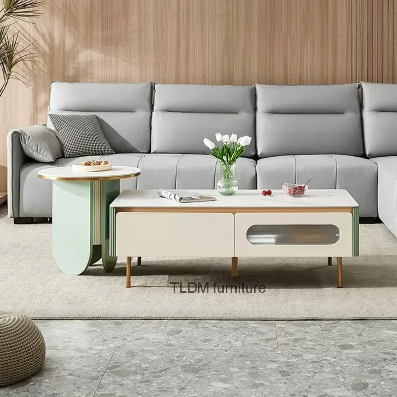 

Luxury Nordic Side Table Living Room Center Corner Coffee Table Bedroom Mobile Articulos Premium Mesa De Centro Home Decorative